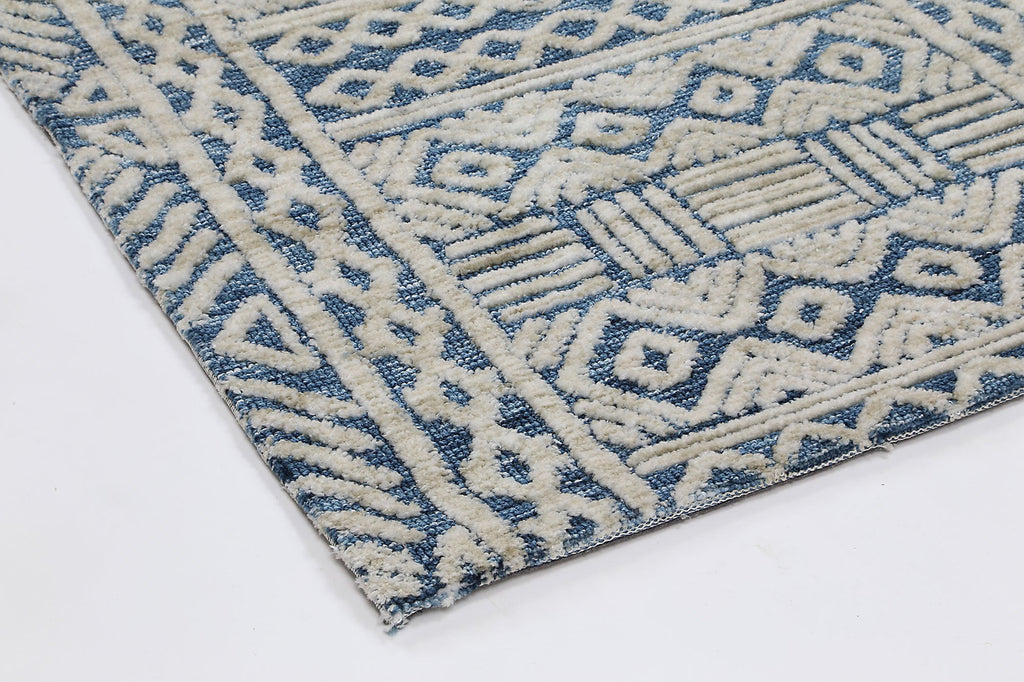 Amanda Tribal Blue RugAMRI160GLENBLUERugtastic