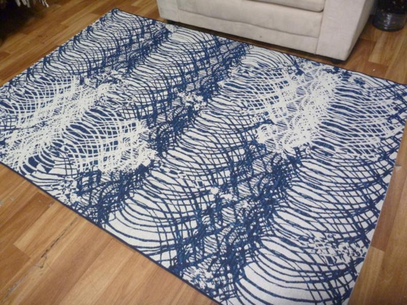 Amaze Asturias 128 Indoor Outdoor RugBAMAZ128B/NAVYWHTRugtastic