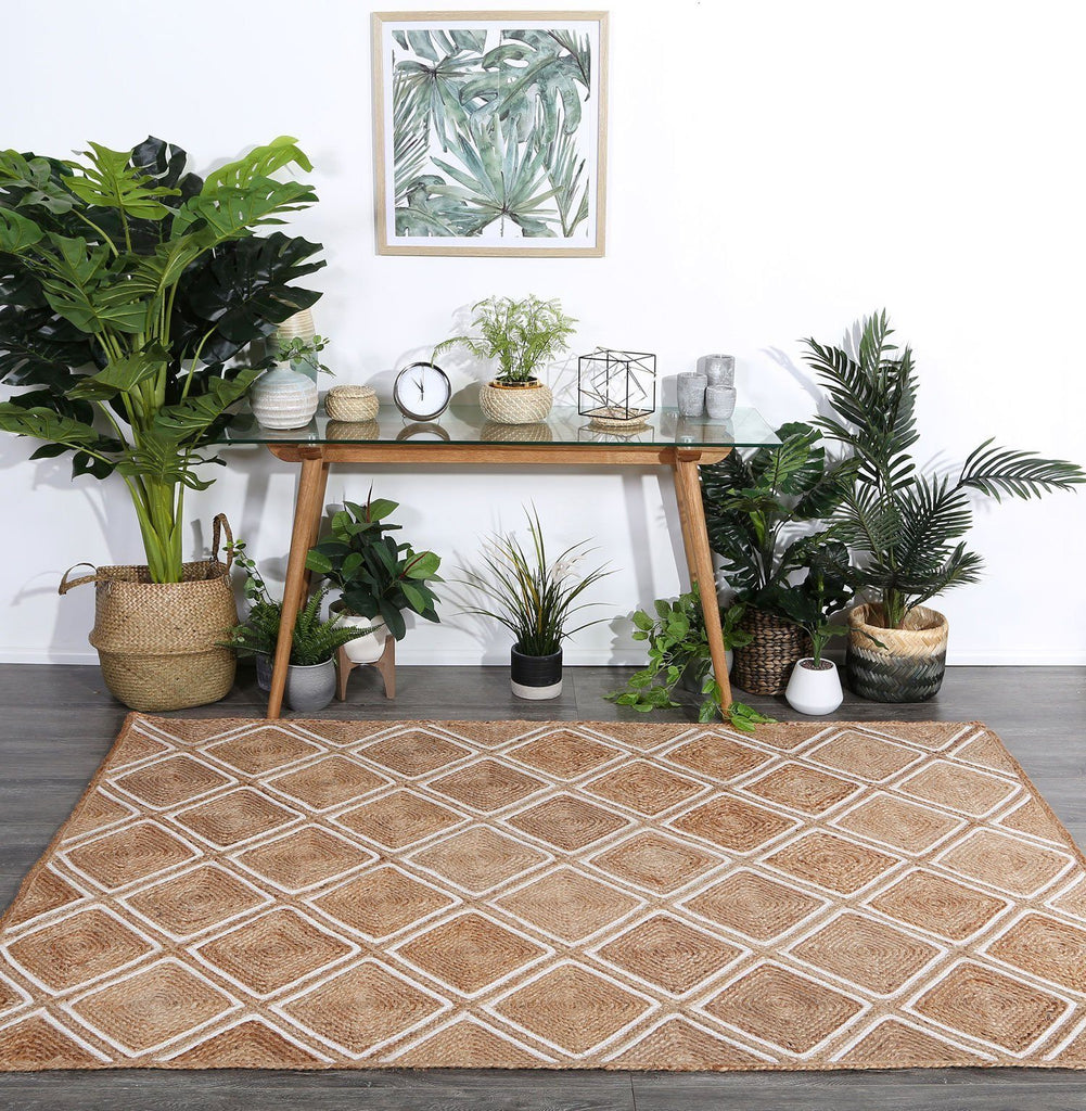 Arteta Natural Parquetry RugARTI190PARQNATURugtastic