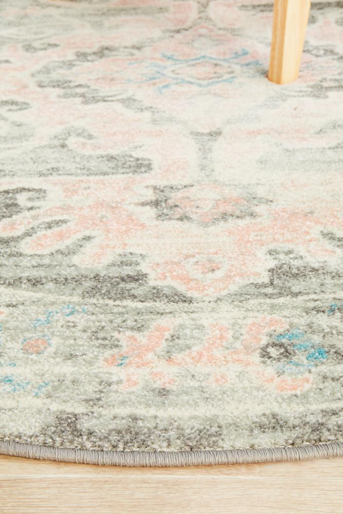 Avenue 701 Grey Round RugAVE-701-GREY-150X150Rugtastic