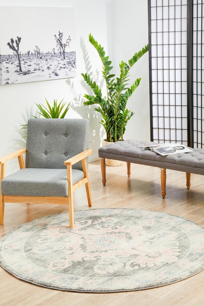 Avenue 701 Grey Round RugAVE-701-GREY-150X150Rugtastic