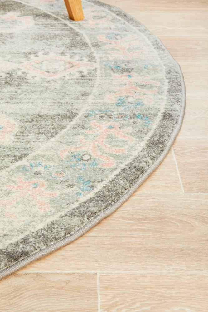 Avenue 701 Grey Round RugAVE-701-GREY-150X150Rugtastic