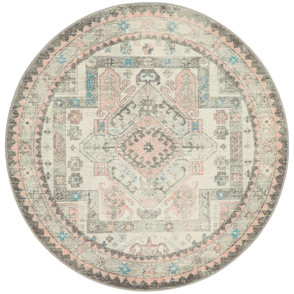 Avenue 704 Silver Round RugAVE-704-SIL-150X150Rugtastic