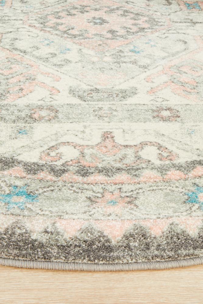 Avenue 704 Silver Round RugAVE-704-SIL-150X150Rugtastic