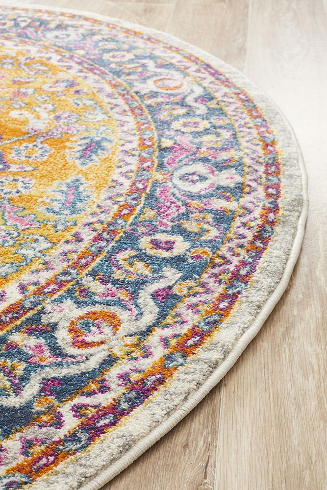Babylon 207 Multi Round RugBLN-207-MULT-150X150Rugtastic