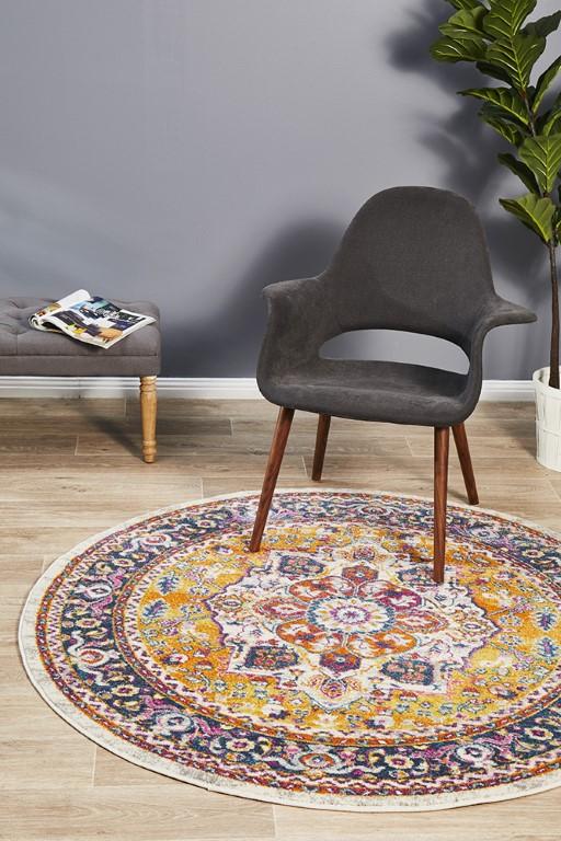 Babylon 207 Multi Round RugBLN-207-MULT-150X150Rugtastic