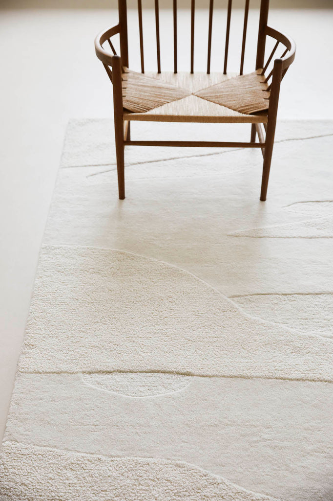 B&C Decor Scape Woolwhite 95001BC-DEC-095001-200X140Rugtastic