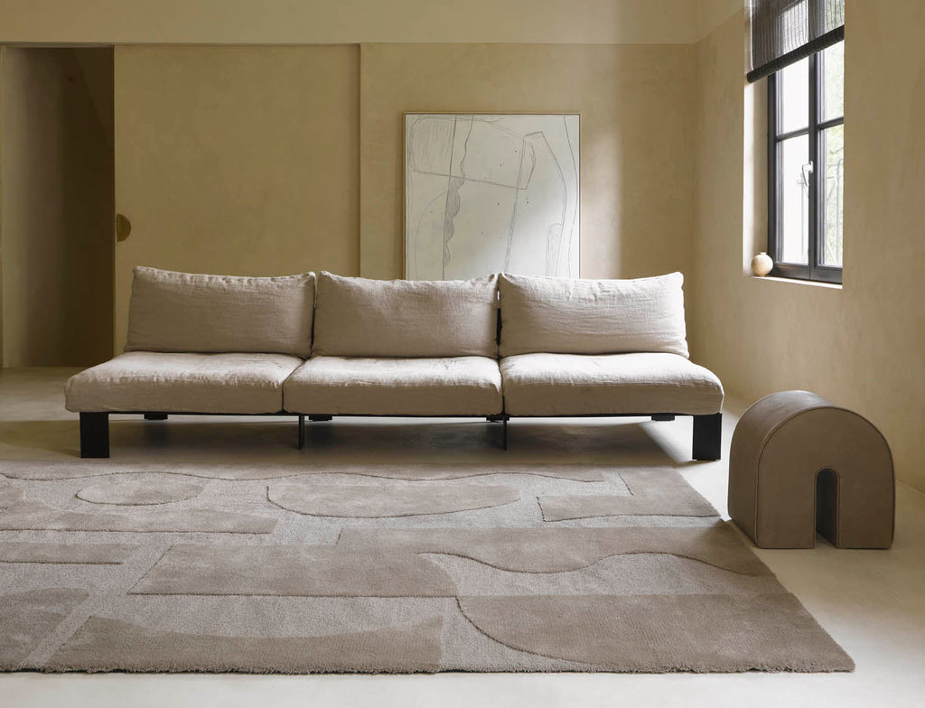 B&C Twinset Mural Cement 121104BC-TWI-121104-200X140Rugtastic