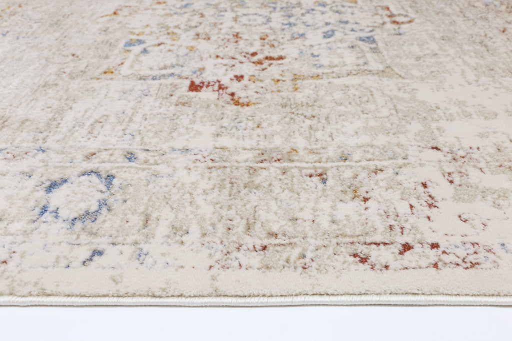 Bohan Classic Vintage Beige Multi RugBOHE16009BMULRugtastic