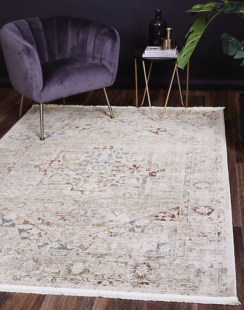 Bohan Classic Vintage Beige Multi RugBOHE16009BMULRugtastic