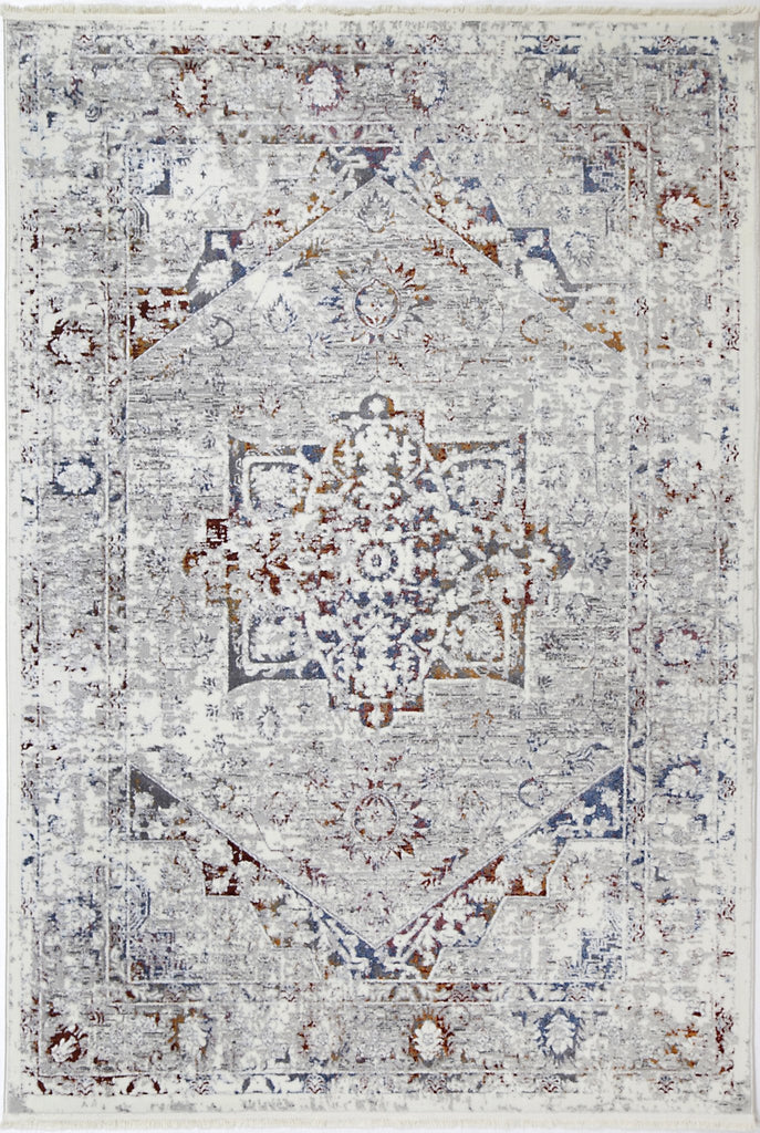 Bohan Classic Vintage Grey Multi RugBOHE16009GMULRugtastic