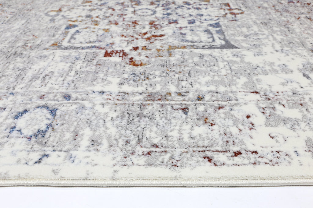 Bohan Classic Vintage Grey Multi RugBOHE16009GMULRugtastic