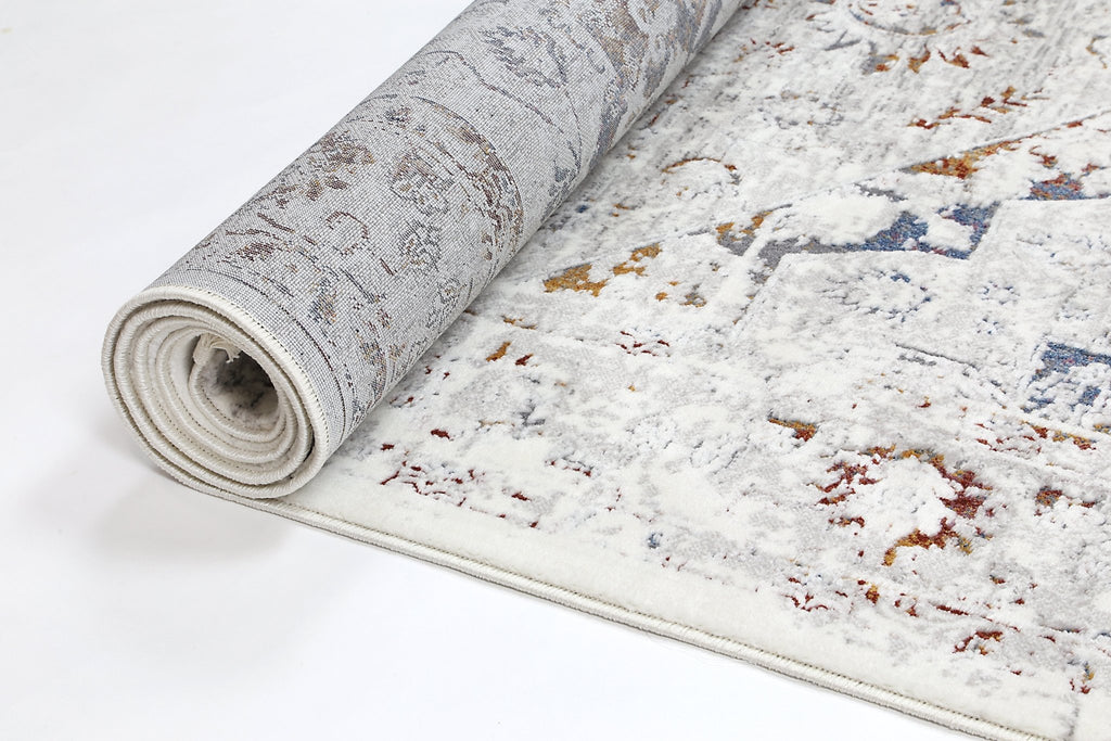 Bohan Classic Vintage Grey Multi RugBOHE16009GMULRugtastic