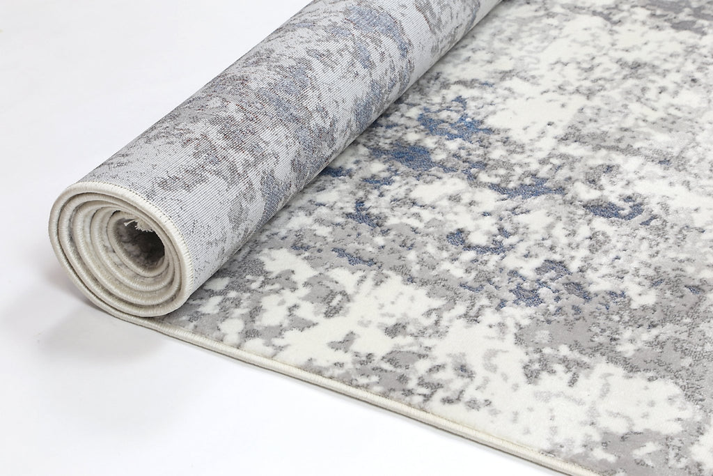 Bohan One Modern Grey Blue RugBOHE16001GBLURugtastic