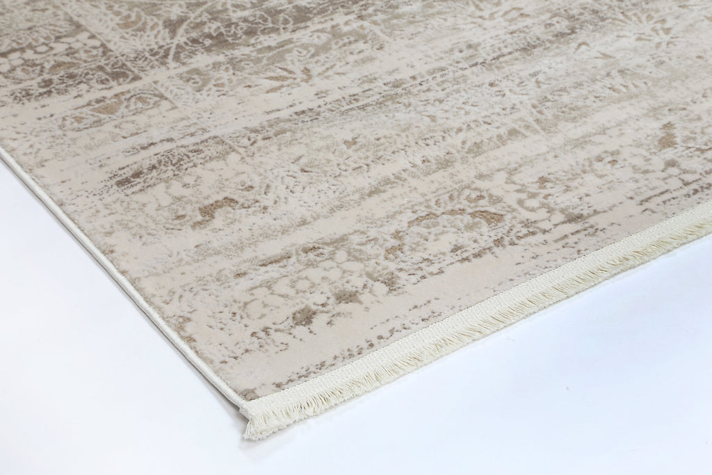 Bohan Solid Beige Modern RugBOHE16002BEIGRugtastic