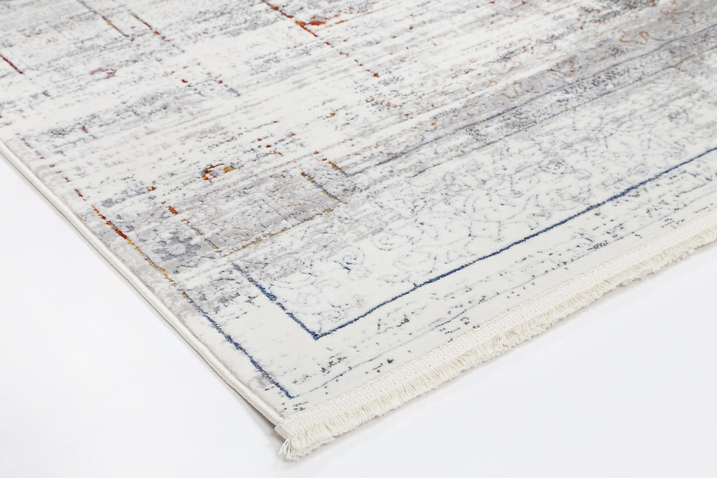 Bohan Traditional Grey Multi RugBOHE16004GMULRugtastic
