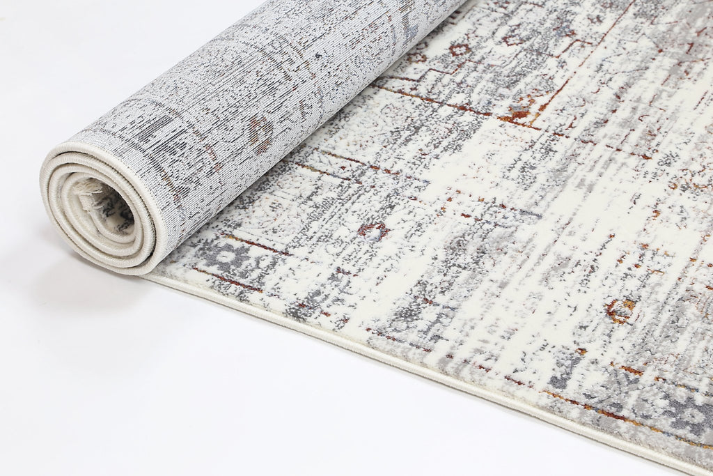 Bohan Traditional Grey Multi RugBOHE16004GMULRugtastic