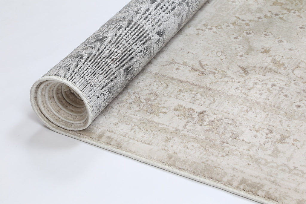 Bohan Vintage Medalion Beige RugBOHE16008BEIGRugtastic