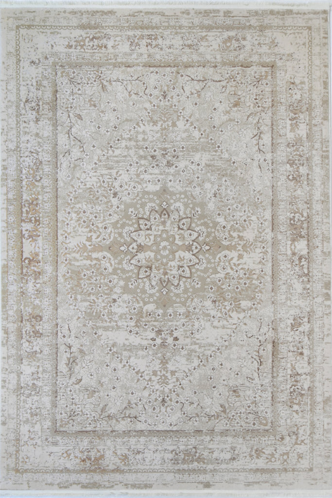 Bohan Vintage Medalion Beige RugBOHE16008BEIGRugtastic