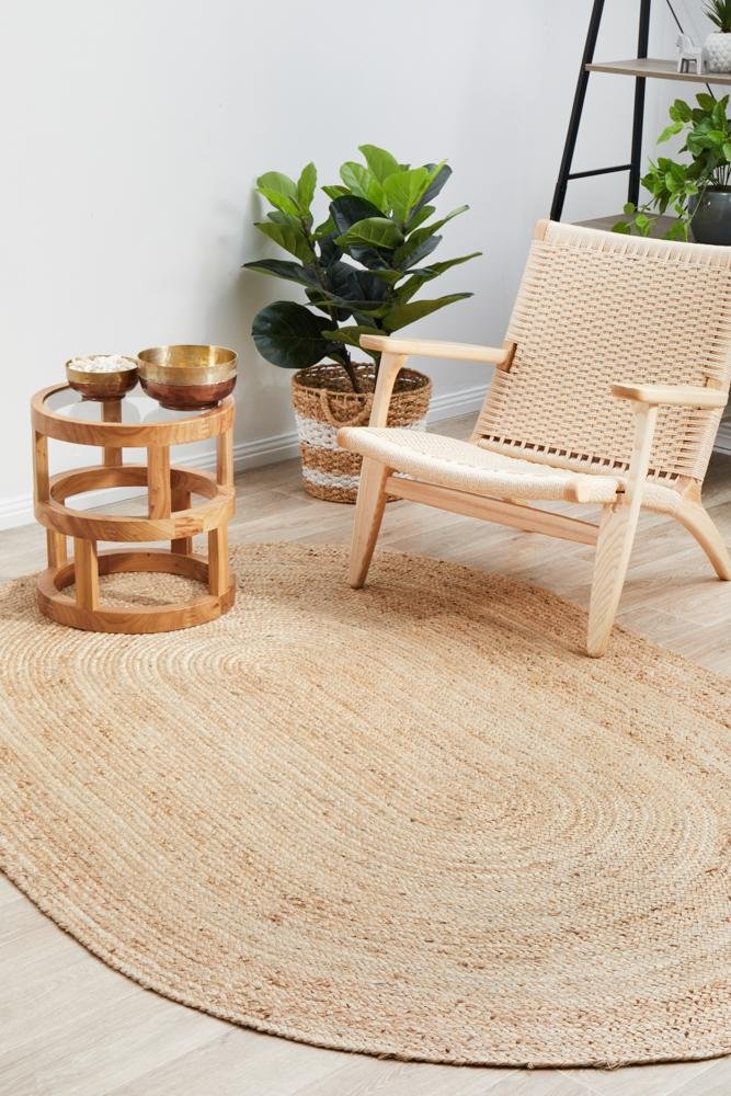 Bondi Natural Oval RugBDI-NAT-OVL-220X150Rugtastic