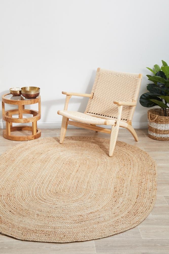 Bondi Natural Oval RugBDI-NAT-OVL-220X150Rugtastic