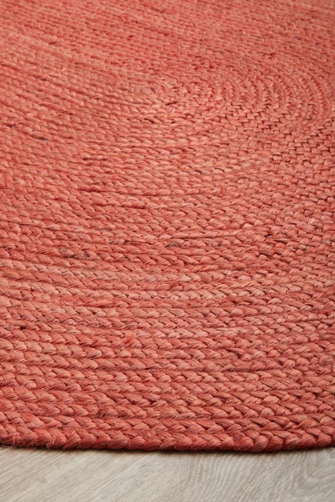 Bondi Terracotta Oval RugBDI-TER-OVL-220X150Rugtastic