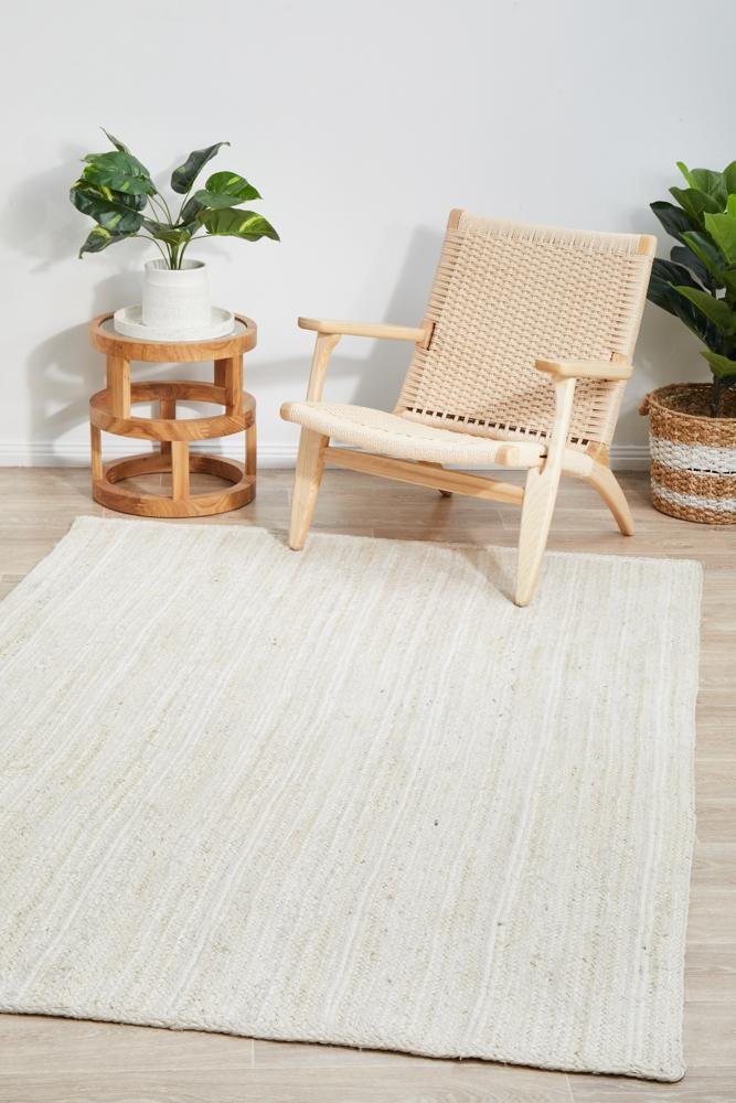 Bondi White Cream RugBDI-WHT-220X150Rugtastic
