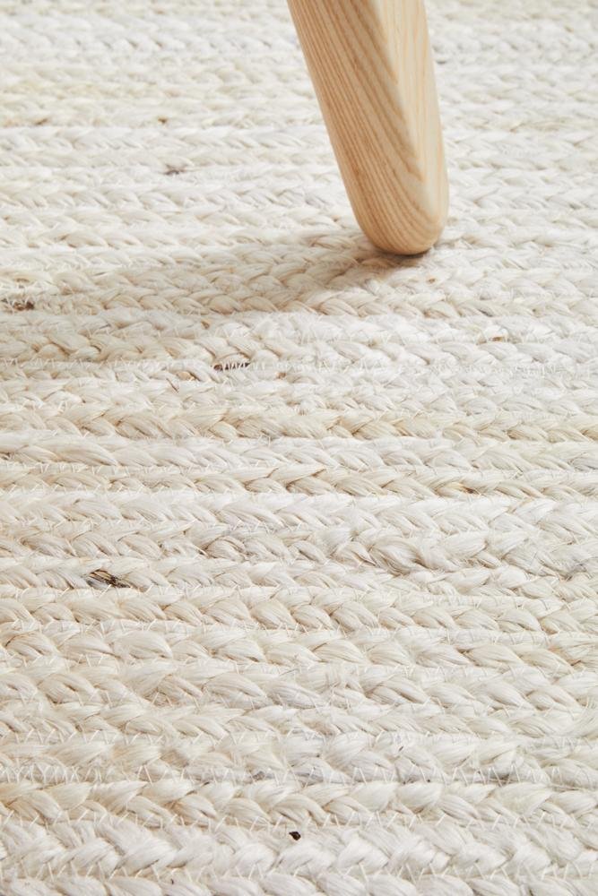 Bondi White Cream RugBDI-WHT-220X150Rugtastic