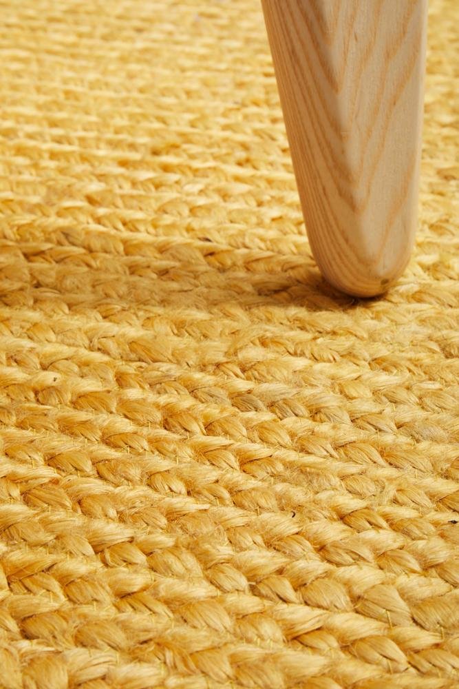 Bondi Yellow Oval RugBDI-YEL-OVL-220X150Rugtastic