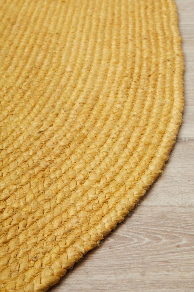 Bondi Yellow Oval RugBDI-YEL-OVL-220X150Rugtastic