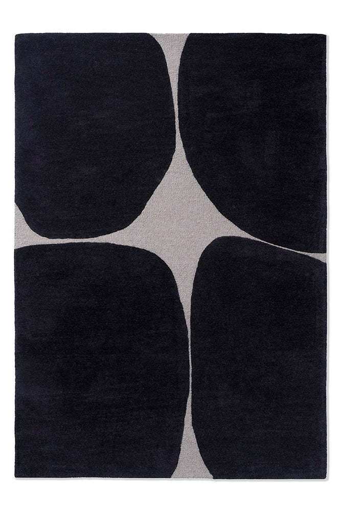 Brink & Campman Decor Bruta - Off - Black 092205BC-DEC-092205-200X140Rugtastic