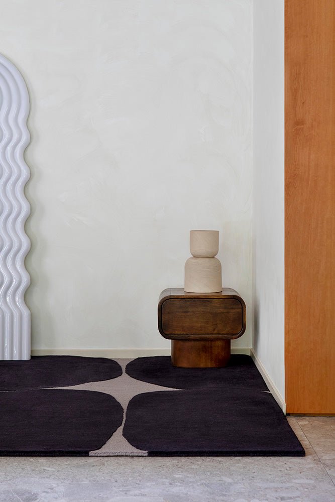Brink & Campman Decor Bruta - Off - Black 092205BC-DEC-092205-200X140Rugtastic
