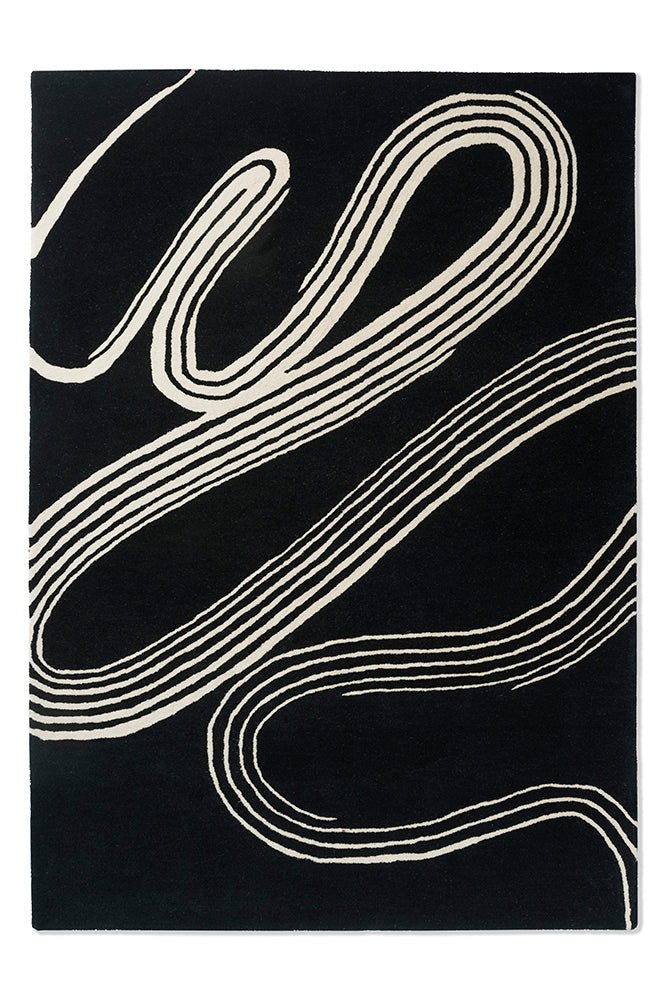 Brink & Campman Decor Flow - Caviar 091305BC-DEC-091305-200X140Rugtastic