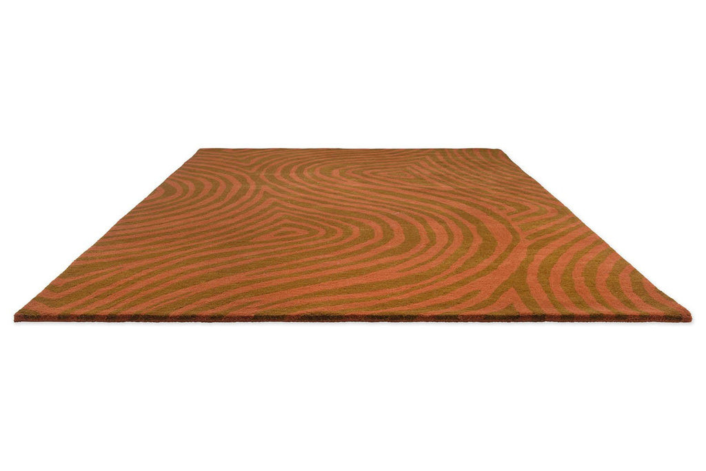 Brink & Campman Decor Groove Burnt Orange 097703 RugBC-DEC-097703-200X140Rugtastic