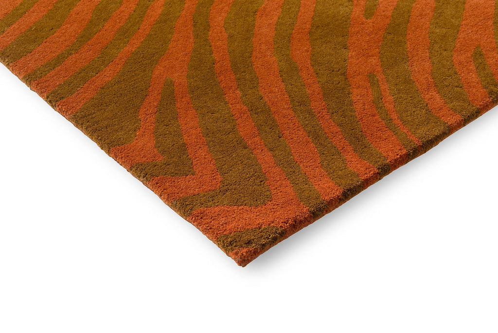 Brink & Campman Decor Groove Burnt Orange 097703 RugBC-DEC-097703-200X140Rugtastic