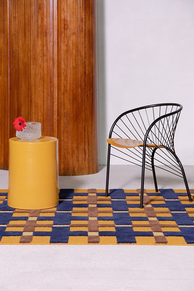 Brink & Campman Decor Milano Golden Ochre 097806 RugBC-DEC-097806-200X140Rugtastic