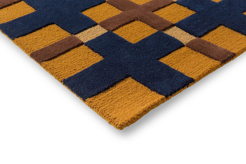 Brink & Campman Decor Milano Golden Ochre 097806 RugBC-DEC-097806-200X140Rugtastic
