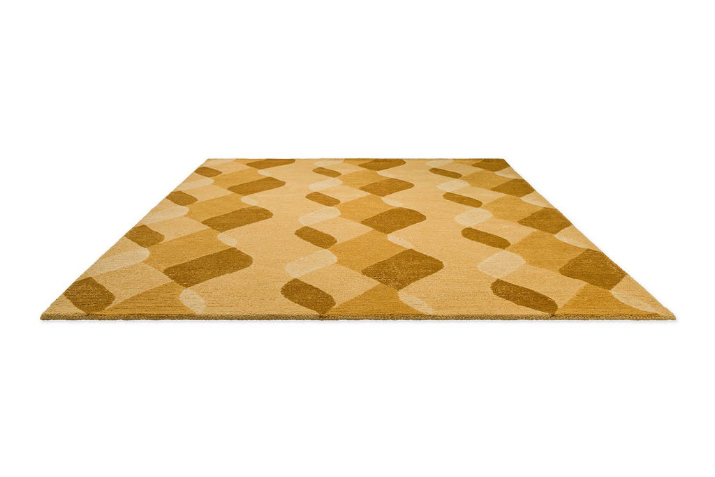 Brink & Campman Decor Riff Straw Yellow 098206 RugBC-DEC-098206-200X140Rugtastic