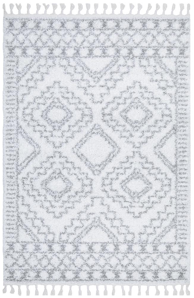 Casablanca Fez White RugCBA-FEZ-WHT-170X120Rugtastic