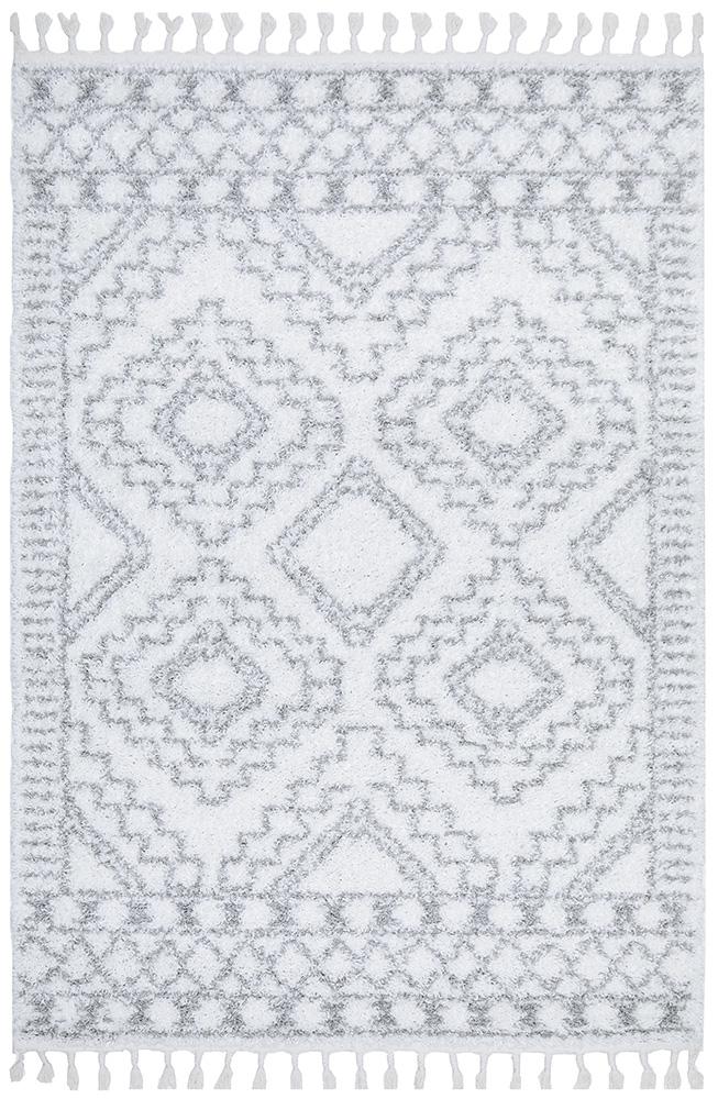 Casablanca Fez White RugCBA-FEZ-WHT-170X120Rugtastic