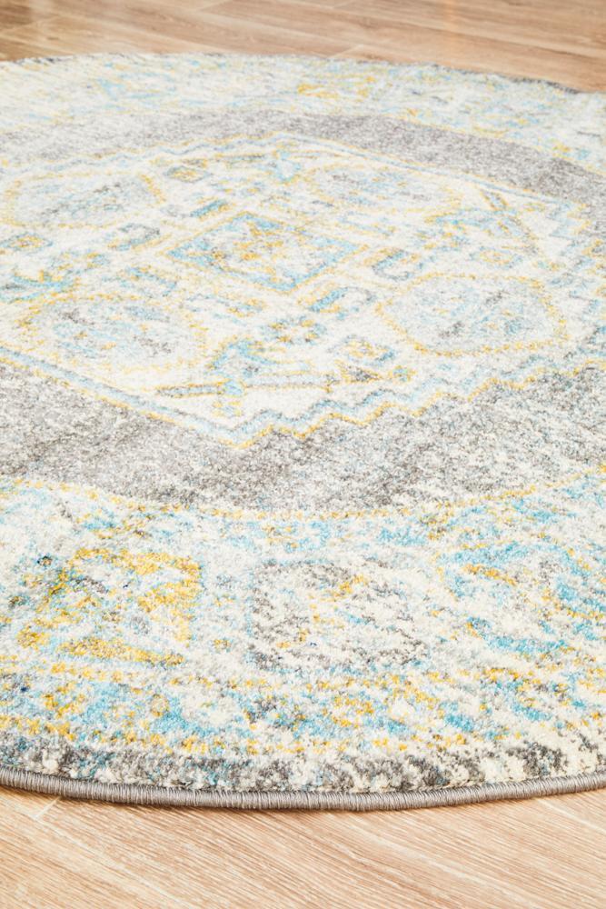 Century 944 Grey Round RugCEN-944-GREY-150X150Rugtastic