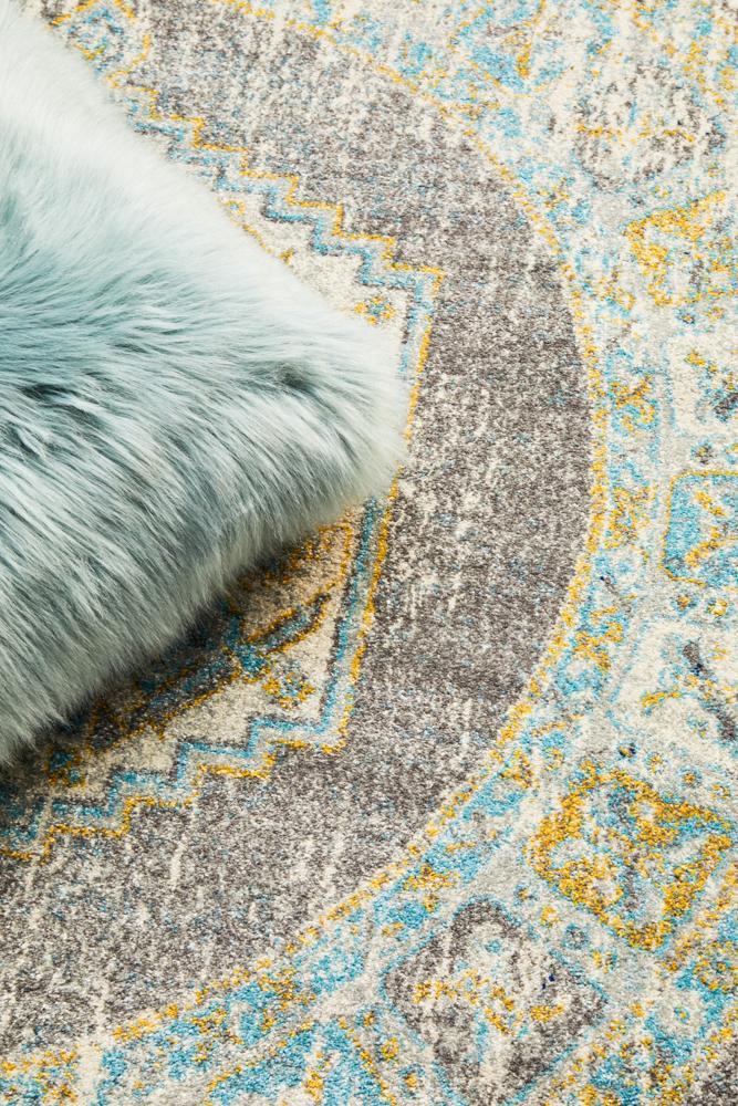 Century 944 Grey Round RugCEN-944-GREY-150X150Rugtastic