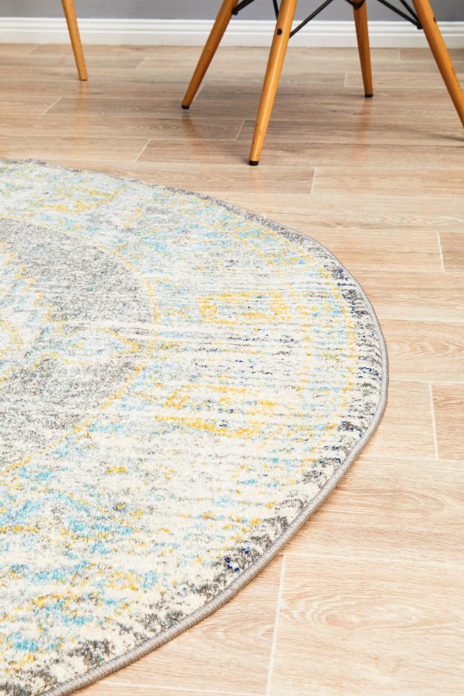 Century 944 Grey Round RugCEN-944-GREY-150X150Rugtastic
