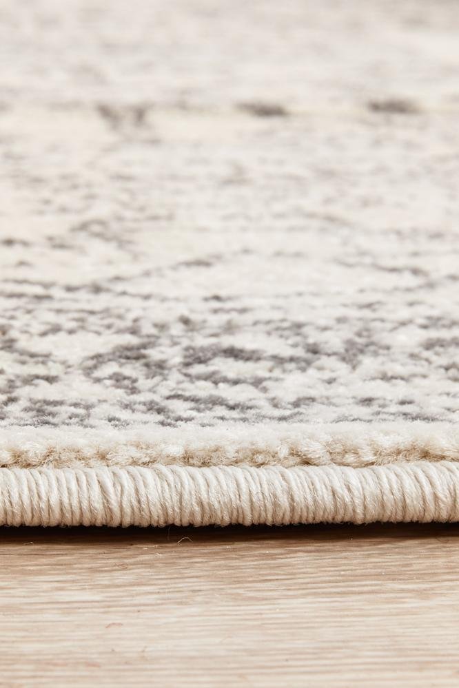Chrome Addison Silver Round RugCRO-ADD-SIL-150X150Rugtastic