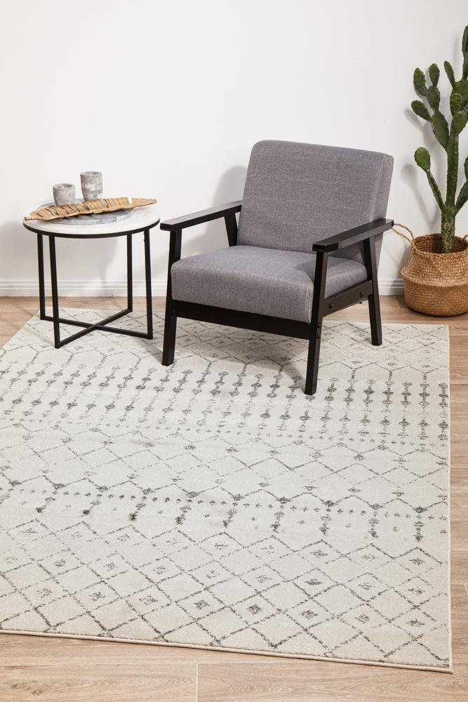 Chrome Elsa Silver RugCRO-ELS-SIL-230X160Rugtastic