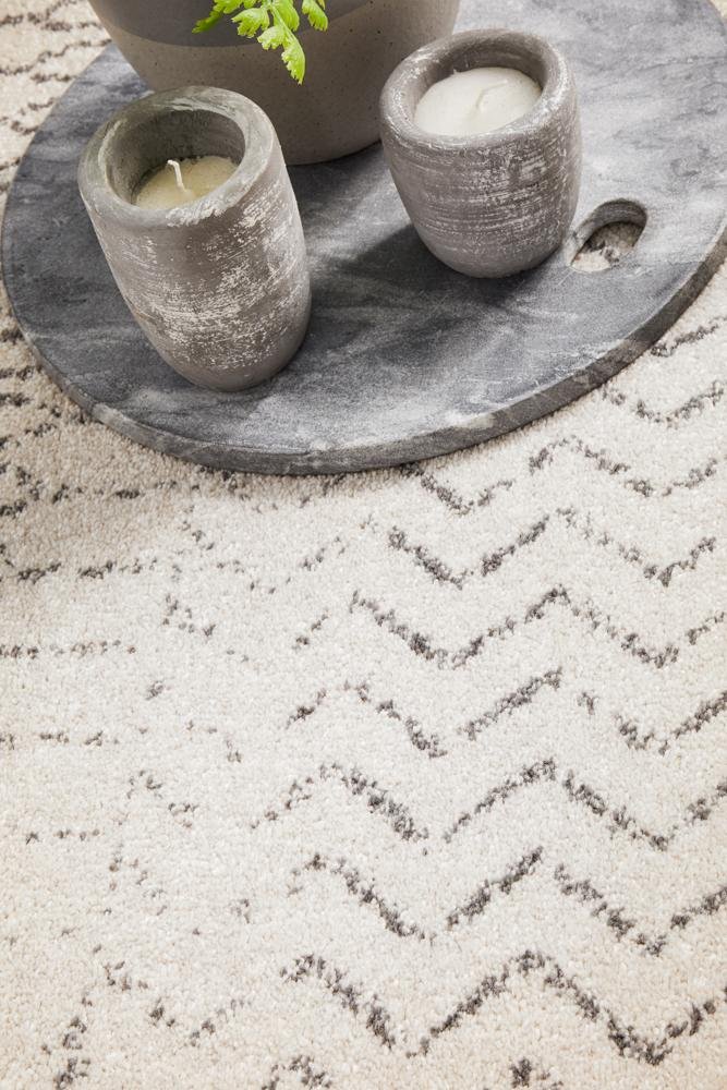 Chrome Harper Silver RugCRO-HPR-SIL-230X160Rugtastic