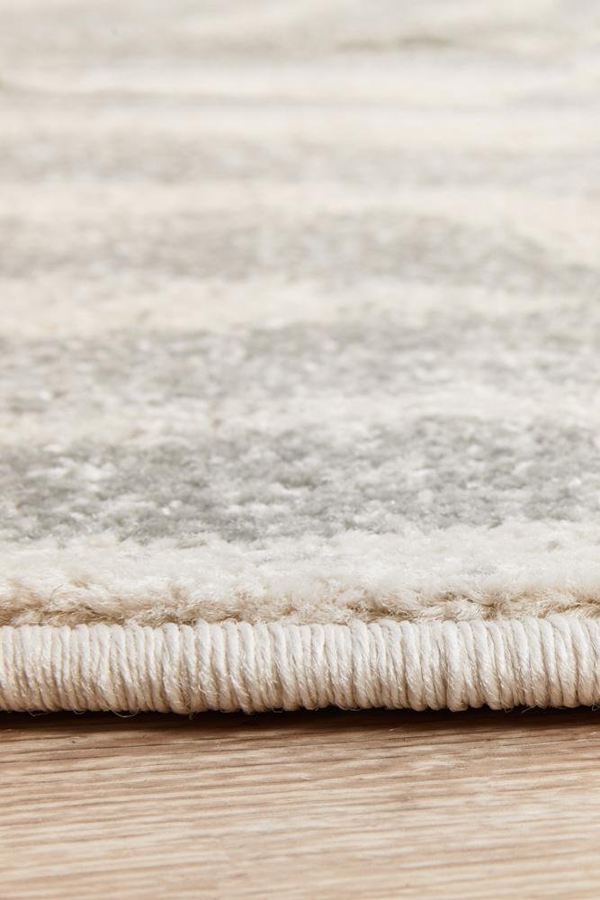 Chrome SAvenuennah Silver Round RugCRO-SAV-SIL-150X150Rugtastic