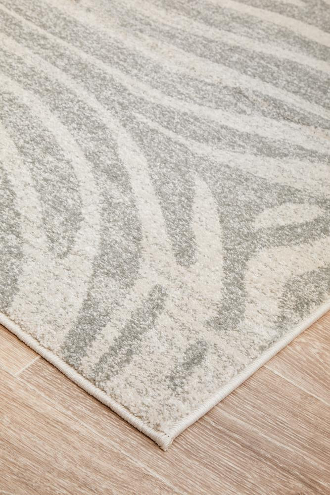 Chrome SAvenuennah Silver RugCRO-SAV-SIL-230X160Rugtastic