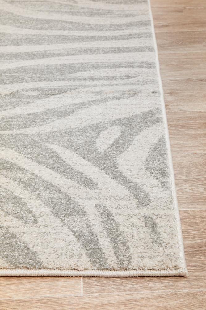 Chrome SAvenuennah Silver RugCRO-SAV-SIL-230X160Rugtastic