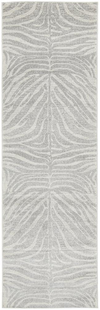 Chrome SAvenuennah Silver RugCRO-SAV-SIL-300X80Rugtastic